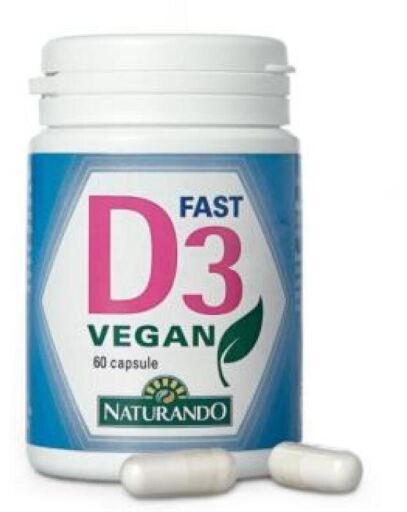 Naturando D3 Fast Vegan 60 Tablets