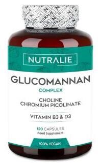 Nutralie Glucomannan Choline Chorium Picolinate 120 Capsules