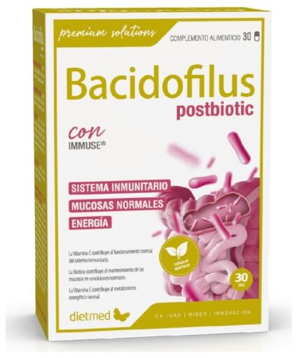 Dietmed Bacidofilus Postbiotic 30 Capsules