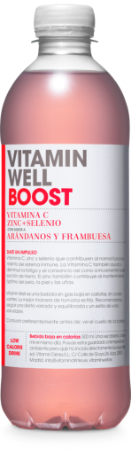 Vitamin Well Boost Vitamin Drink Blueberry 500 ml