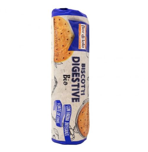 Flor Di Loto Digestive Biscuits Tube 250 gr