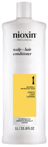 Nioxin System 1 Conditioner Natural Hair with Mild Weakening