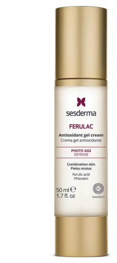 Sesderma Ferulac Antioxidant Gel Cream for Combination Skin 50 ml