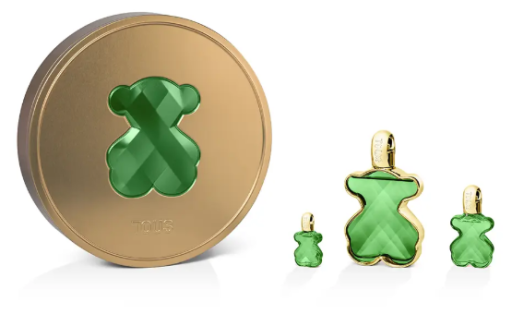 Tous Loveme The Emerald Elixir Parfum 3 Piece Gift Set