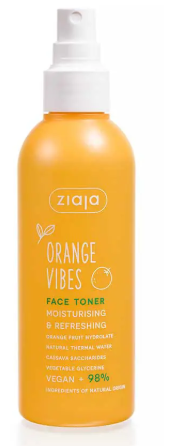 Ziaja Coconut & Orange Vibes Hydrating & Refreshing Facial Toner 190 ml