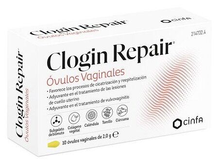 Repair Vaginal Ovules 10 Units