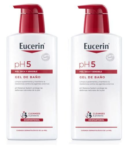 Eucerin Ph5 Bath Gel 400 ml Duplo