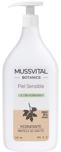 Botanics Moisturizing Body Lotion Sensitive Skin 750 ml