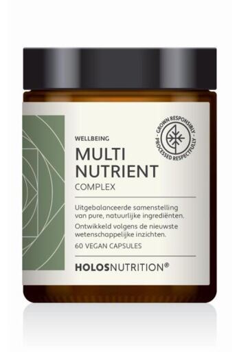 Holos Nutrition Multinutrient Complex 60 Vcapsules