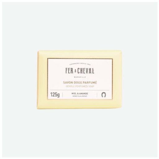 Fer A Cheval Almond and Honey Scented Solid Soap 125 gr