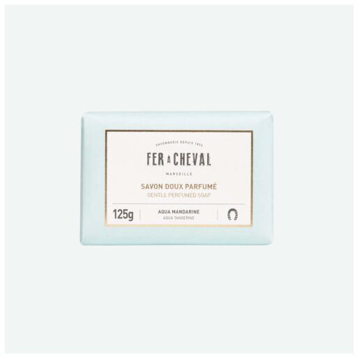 Fer A Cheval Aqua Mandarin Scented Solid Soap 125 gr
