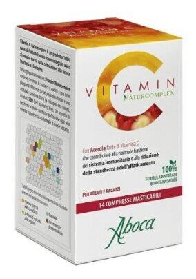 Aboca Vitamin C Naturcomplex 14 Chewable Tablets