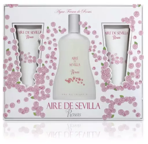 Aire De Sevilla Roses Gift Set (3 Pieces)