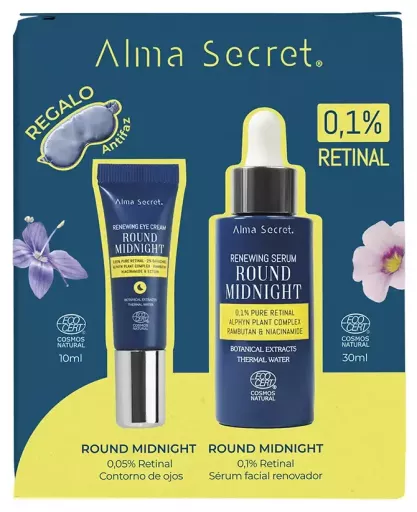 Alma Secret Round Midnight 3-Piece Case