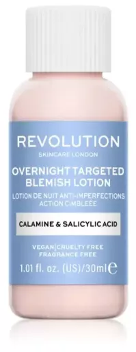Revolution Skincare Overnight Targeted Blemish Lotion Calamine & Salicylic Acid 30 ml