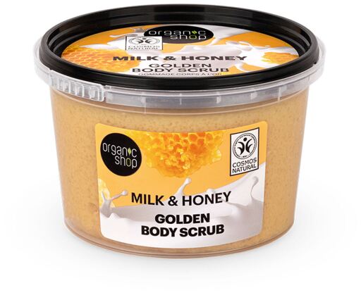 Organic Shop Milk and Honey Body Scrub 250 ml