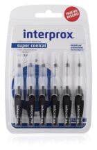 Interprox 4G Super Conical Interdental Brush 6 Units 33723 Interprox 4G Super Conical Interdental Brush 6 Units 33723