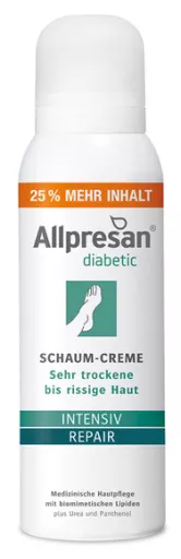 Allpresan Diabetic Intensiv Repair Cream-Foam 125 ml