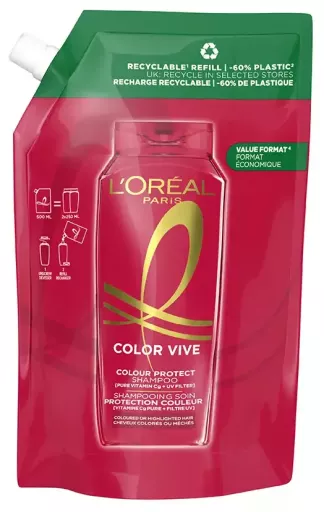 L'Or&eacute;al Paris Elvive Color-Vive Protective Shampoo Refill 500 ml