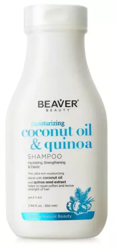 Beaver Coconut Oil & Quinoa Moisturizing Shampoo 350 ml