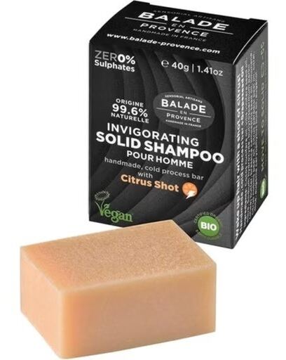Balade en Provence Energizing Solid Shampoo for Men 40g