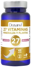 27 Vitamins + Minerals Energy &amp; Immunity 90 Capsules