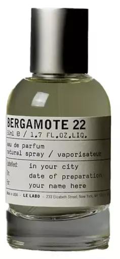 Bergamote 22 Eau de Parfum 10 ml
