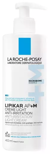 La Roche Posay Lipikar Baume Light Ap+M Triple Action Repairing Balm 400 ml