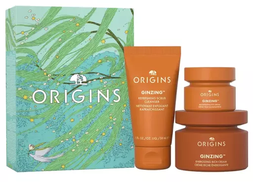 Origins Ginzing Energizing Rich Cream 3 Piece Set