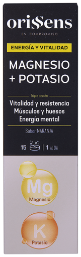 Orissens Magnesium + Potassium 15 Tablets